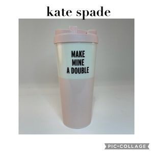 Kate Spade Make Mine A Double Travel Mug